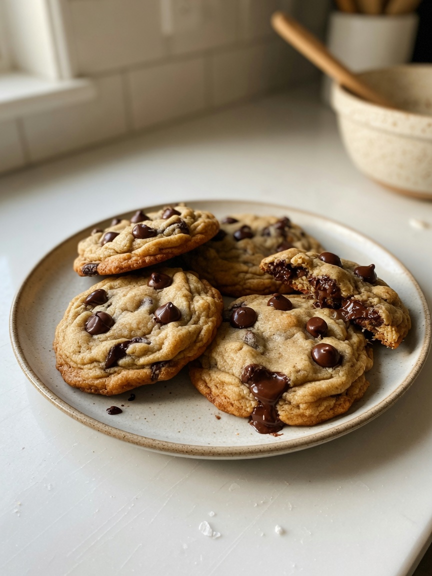 Chocolate Chip Sourdough Cookies from Knead To Know home bakery